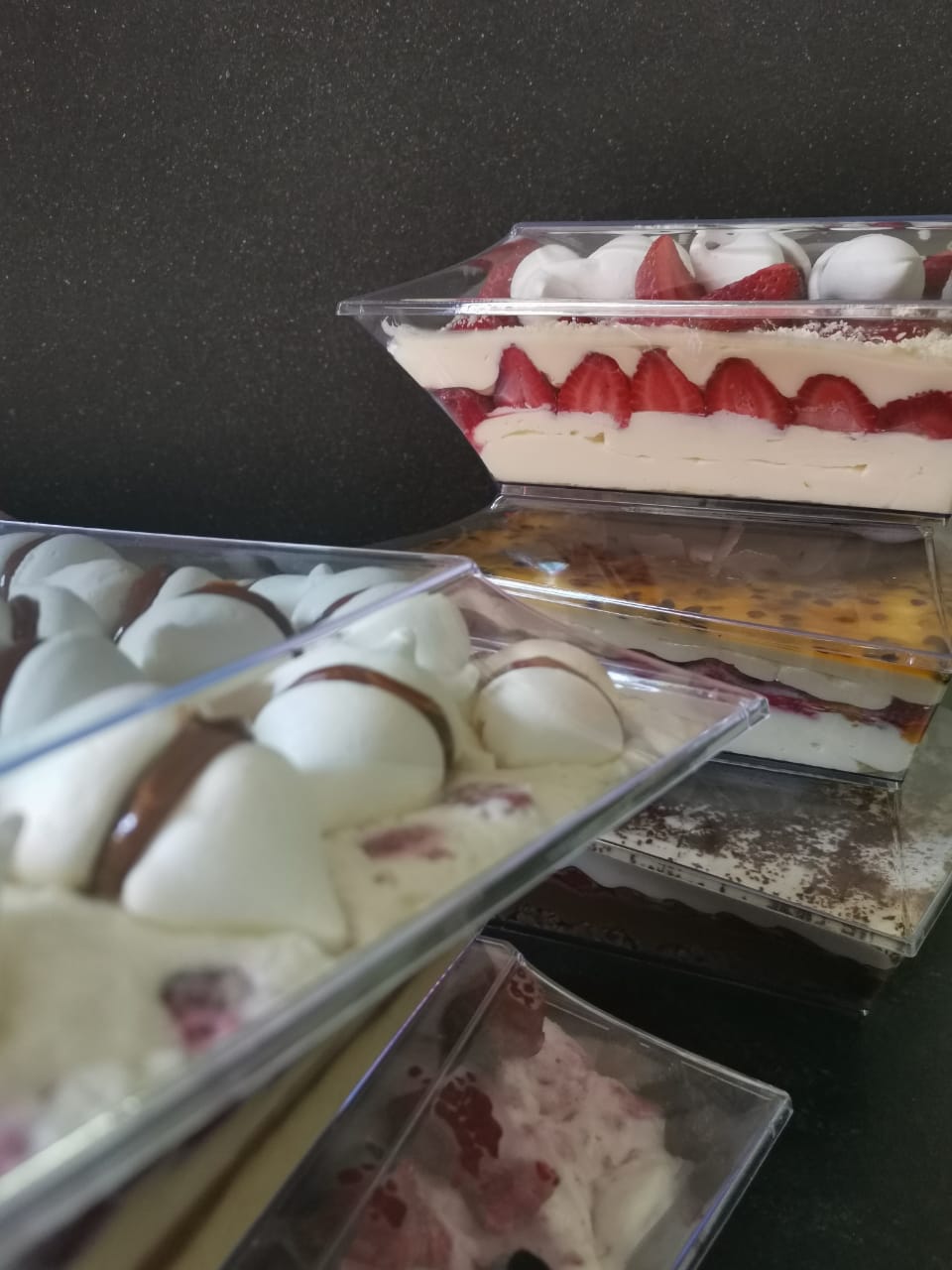 Postres en Acrílico